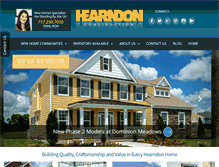 Tablet Screenshot of hearndon.com